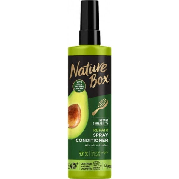 Бальзам для волосся Nature Box Експрес-кондиц. Авокадо д/слабкого та тьмяного волосся Cosmos NAT 200 мл