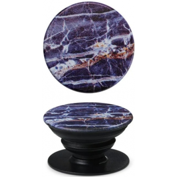 Тримач для мобільного пристрою Luxe Cube POP 007 Black Marble (9998866457247)