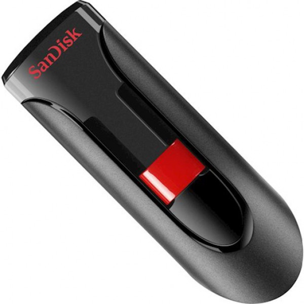 Флеш USB SanDisk Cruzer Glide 128GB USB 3.0 Black (SDCZ60-128G-B35)