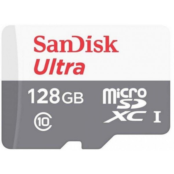 Карта пам'яті SanDisk microSDXC 128GB C10 UHS-I (SDSQUNR-128G-GN3MA)