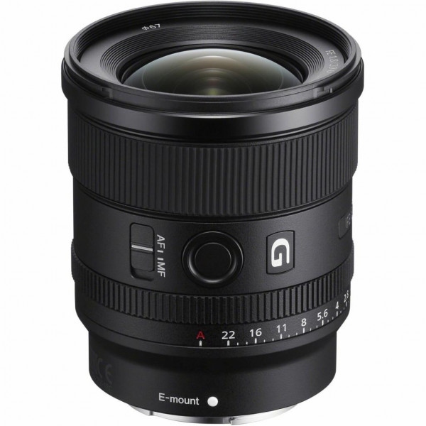 Об'єктив до фотокамери Sony 20mm, f/1.8 G for NEX FF (SEL20F18G.SYX)