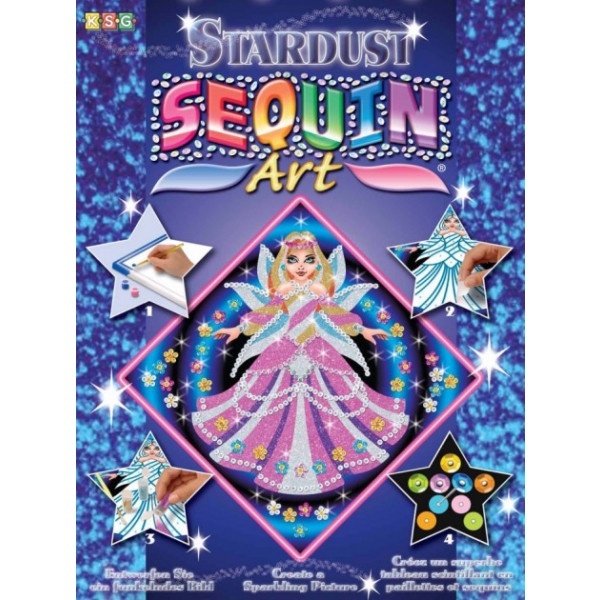 Набір для творчості з паєток Sequin Art Stardust Казкові Принцеси (SA1011)
