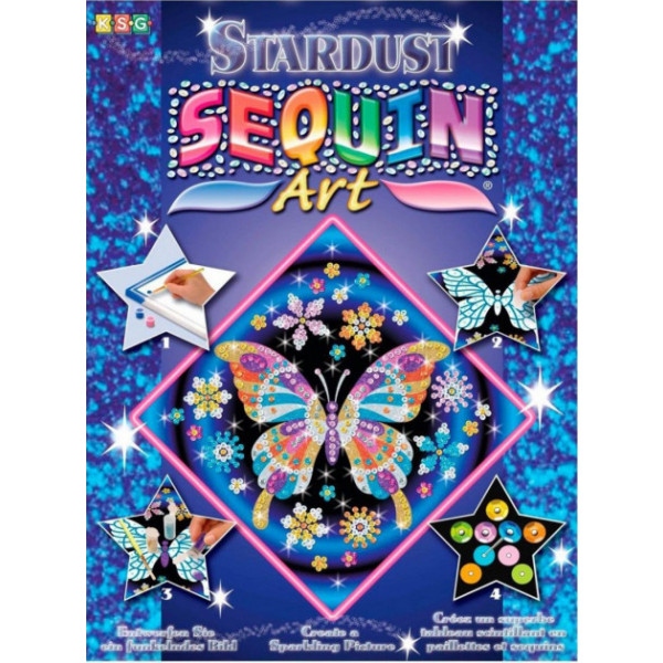Набір для творчості з паєток Sequin Art Stardust Метелики (SA1012)