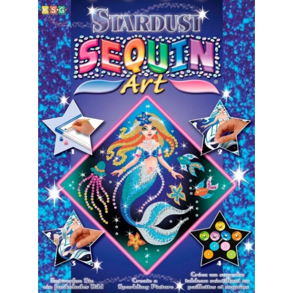 Набір для творчості з паєток Sequin Art Stardust Русалка (SA1013)