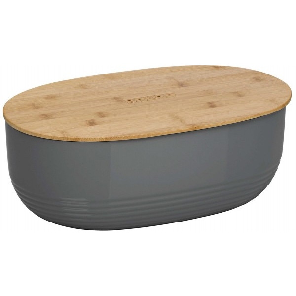 Хлібниця Kela Namur Dark Gray 37.5х23х14 см (12063)
