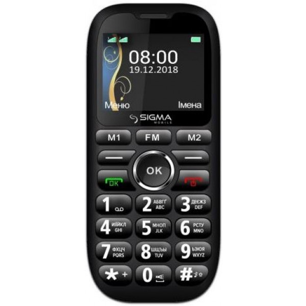 Мобільний телефон Sigma mobile Comfort 50 Grand Black