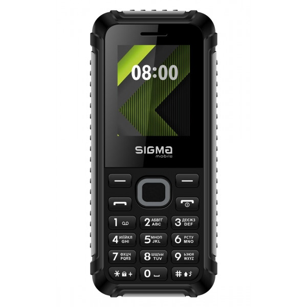 Мобільний телефон Sigma mobile X-style 18 Track Dual Sim Black/Grey