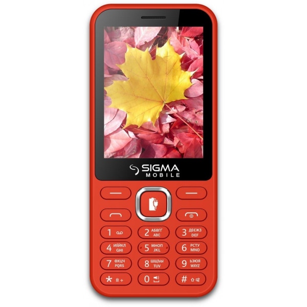 Мобільний телефон Sigma X-style 31 Power Dual Sim Red