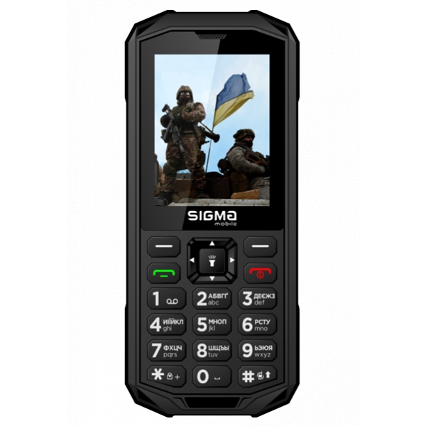 Мобільний телефон Sigma mobile X-treme PA68 DS Black
