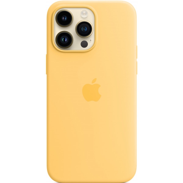 Чохол для смартфону Apple iPhone 14 Pro Max Silicone Case with MagSafe - Sunglow (MPU03)