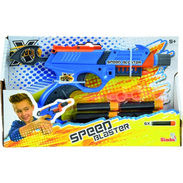 Бластер однозарядний
 Simba Toys X-Power 200 (7210057)