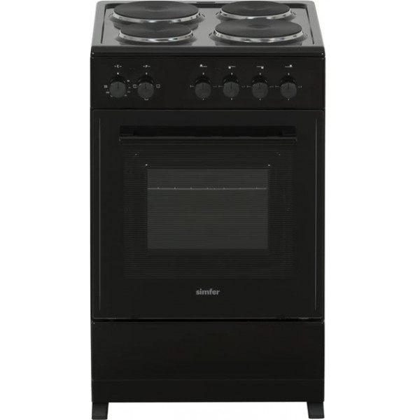 Плита електрична Simfer F50EW03003 Black