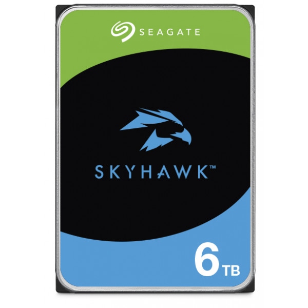 Жорсткий диск внутрішній Seagate HDD SkyHawk Surveillance 3.5'' 6TB SATA 6GB 5400rpm (ST6000VX009)