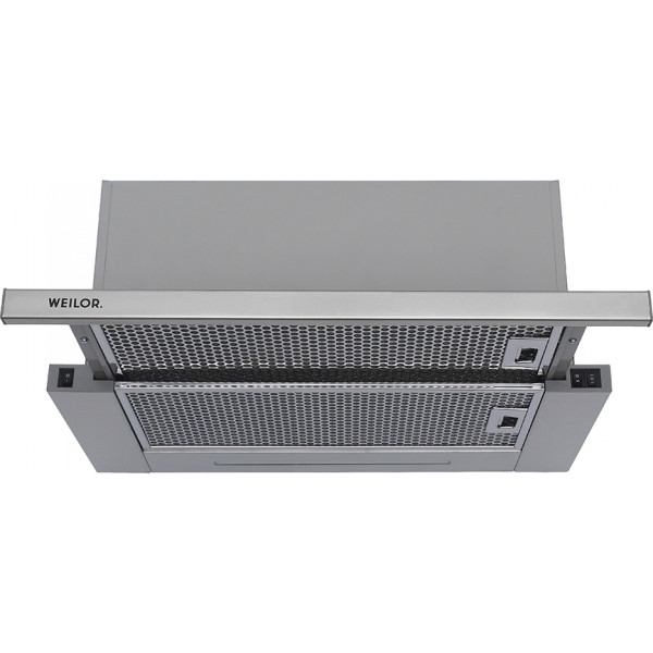 Витяжка вбудована Weilor Slimline PTM 6140 SS 750 LED strip