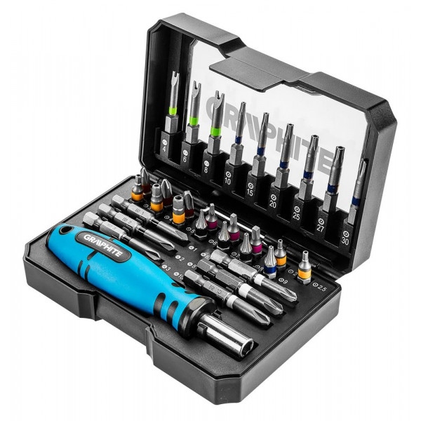 Біта для викрутки Sparky GRAPHITE 31 шт. (56H602)