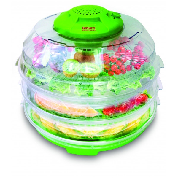 Сушарка для фруктів та овочів Saturn ST-FP0113 Green