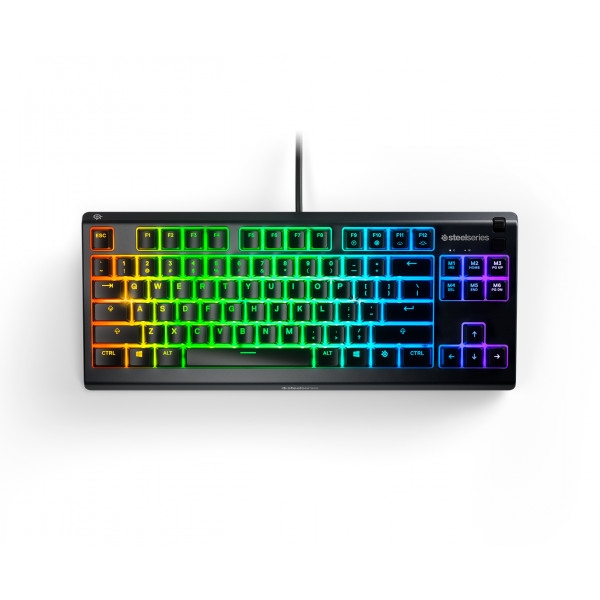 Клавіатура дротова ігрова SteelSeries STEELSERIES APEX 3 TKL UA (64831)