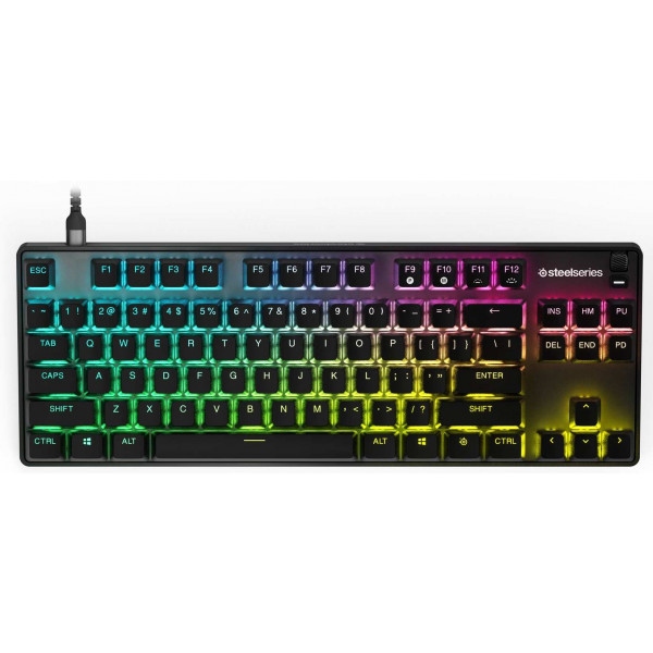 Клавіатура дротова ігрова SteelSeries Apex 9 TKL (64847)