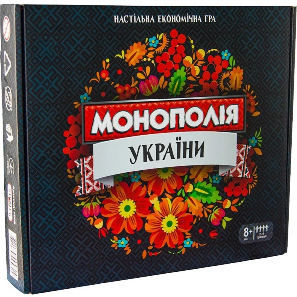 Настільна гра стратегічна (5-7 років) Strateg Монополія України (7008)
