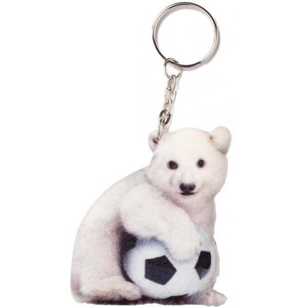 М'яка іграшка брелок Surpriziki Stuffed Toy Білий Ведмідь (TRFR-01)