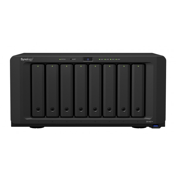 Мережеве сховище без HDD Synology DS1821+