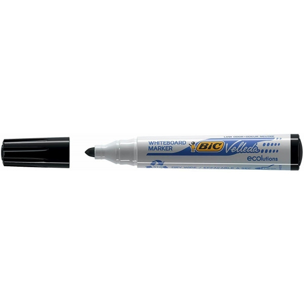 Маркер BIC Velleda 1701 Black (3086129999613)