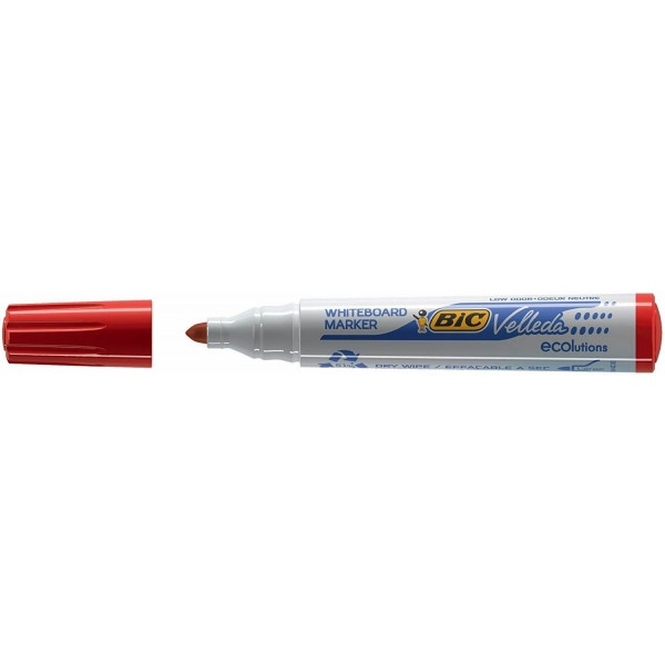 Маркер BIC Velleda 1701 Червоний (3086129999637)