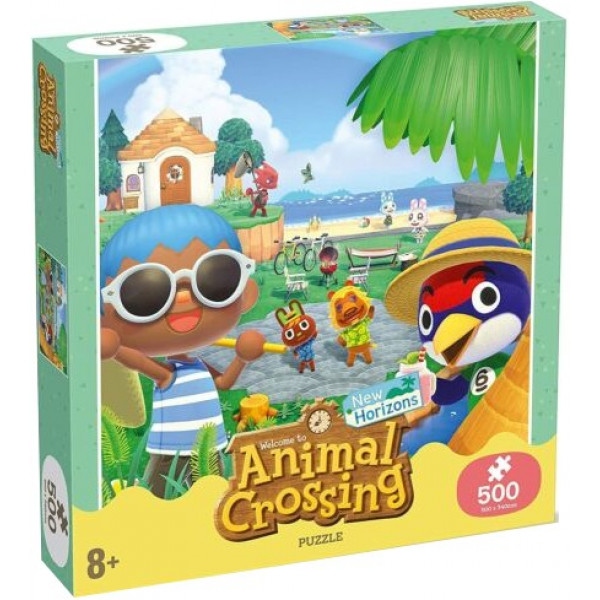 Пазли картонні (8 +) Animal Crossing 500 шт. (5053410004705)