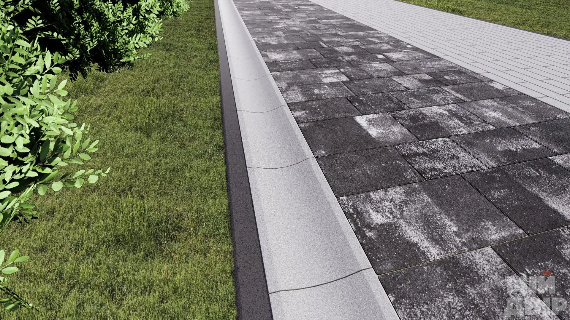 Підбір кольору бруківки