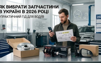 Як вибрати запчастини в Україні в 2026 році?