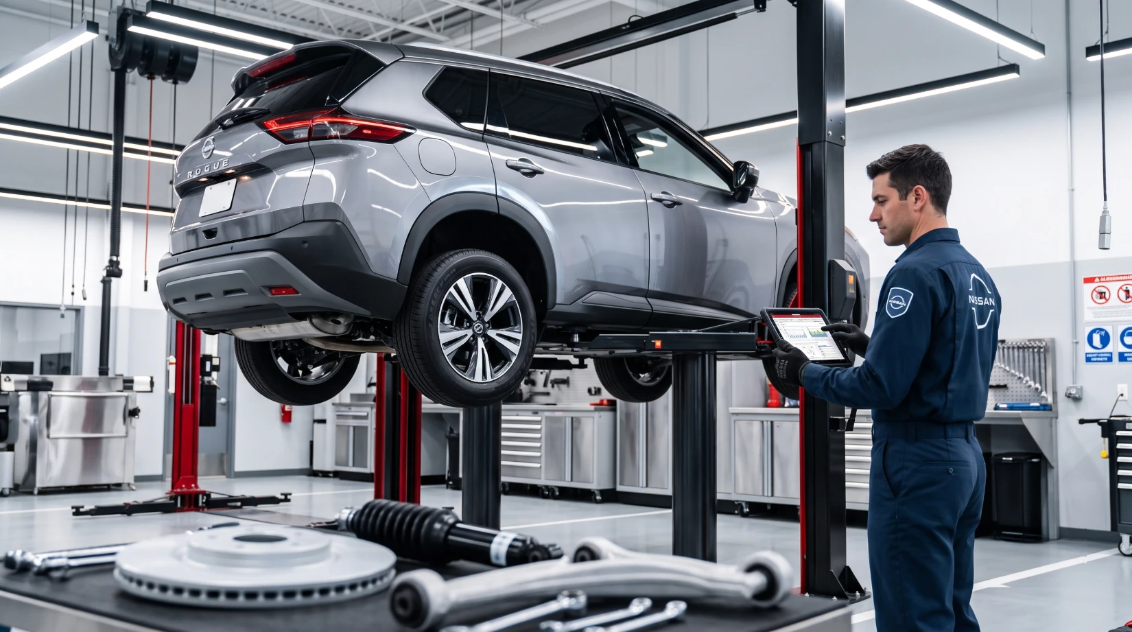 Обслуживание Nissan Rogue: какие запчасти стоит готовить к замене заранее