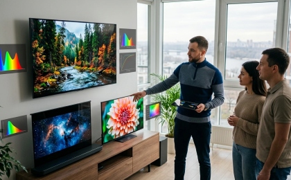 Сучасні матриці телевізорів у 2026 році - особливості, характеристики та поради з вибору