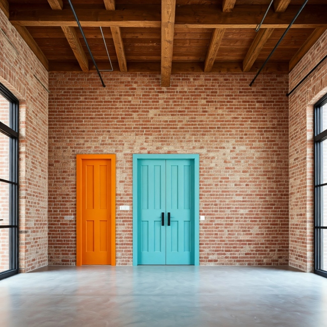 Межкомнатные двери в стиле Лофт