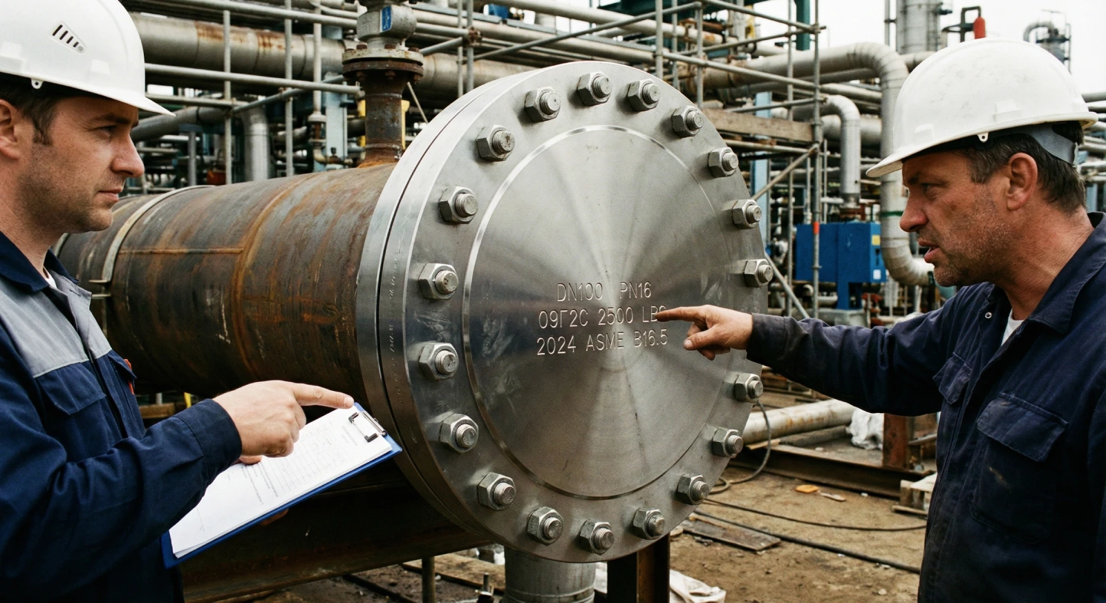 Глухие фланцы