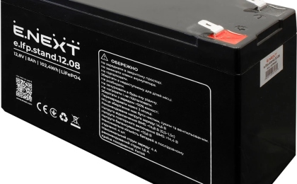 LiFePO батареї E.NEXT: інноваційне рішення для автономного живлення