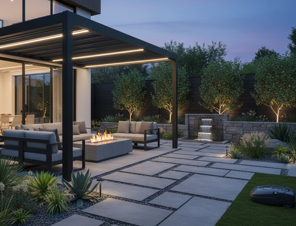 Современные решения для благоустройства территории частного дома