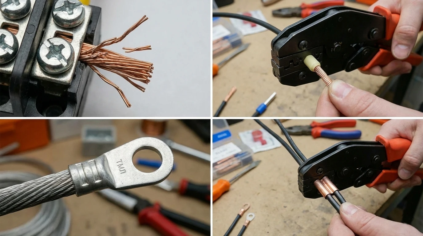Конец эпохи скруток: почему в 2026 году электрика без наконечников и гильз считается браком