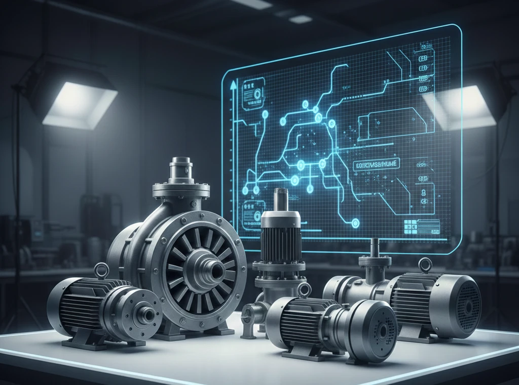 Основные типы и назначение промышленных жидкостных насосов