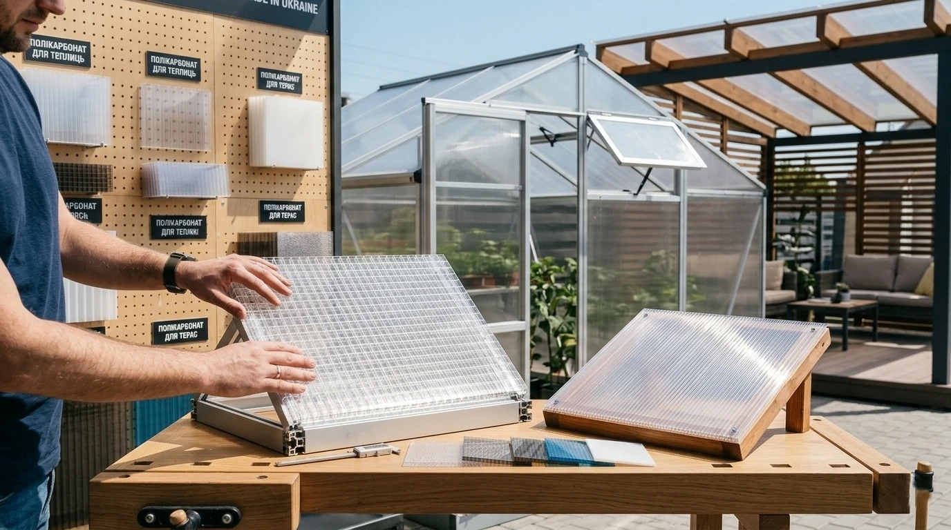 Купівля полікарбонату в Україні: як обрати без переплати