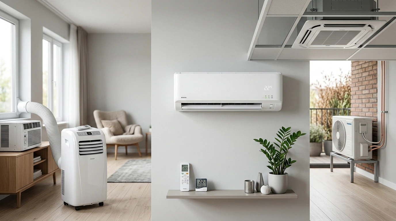 Як обрати кондиціонер: посібник з типів та потужностей