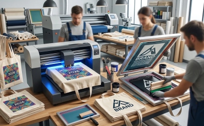 Друк на тканинних сумках: які технології використовують для брендування