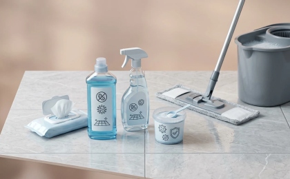 Средства для дезинфекции пола: виды, составы и принцип действия