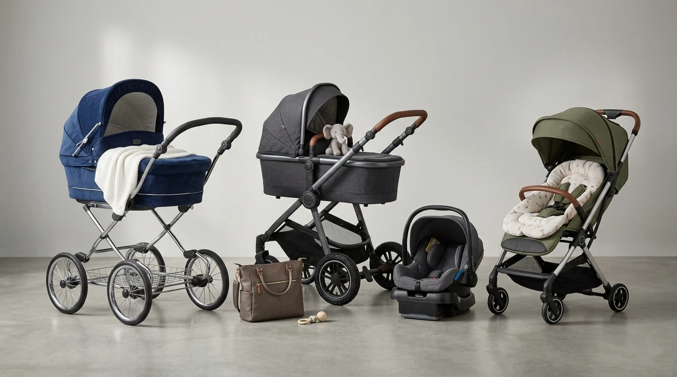 Який тип коляски обрати для новонародженого