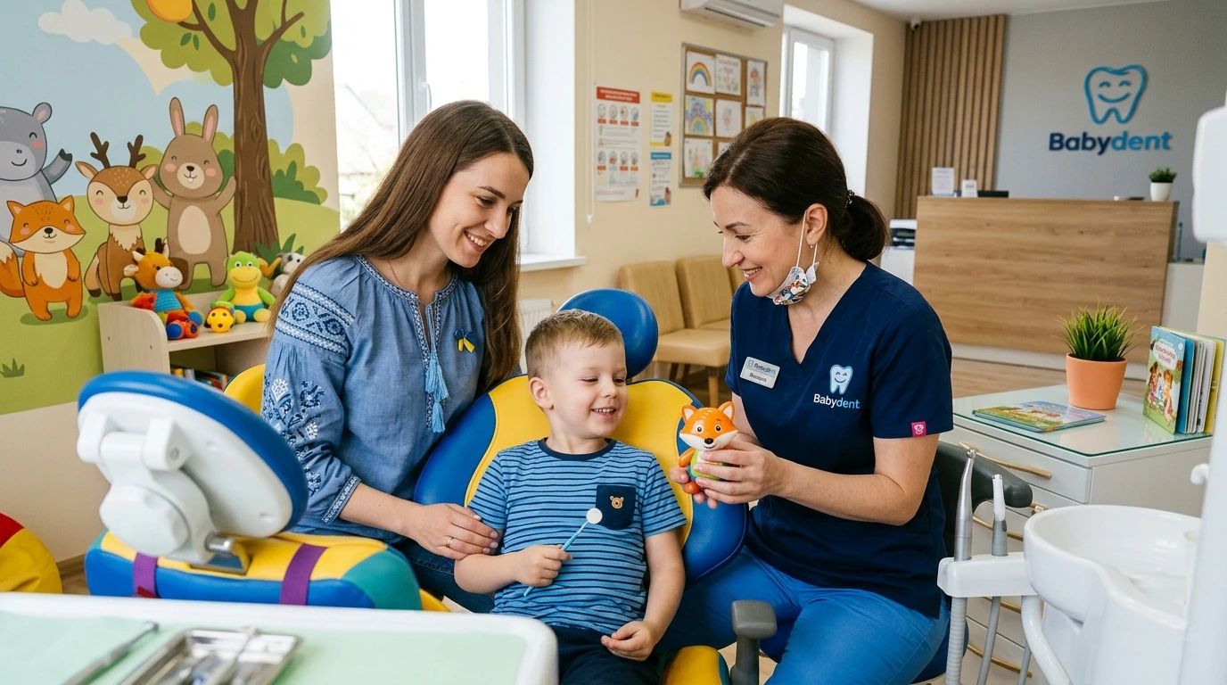 Лікування без стресу: що батькам варто знати про клініку Babydent