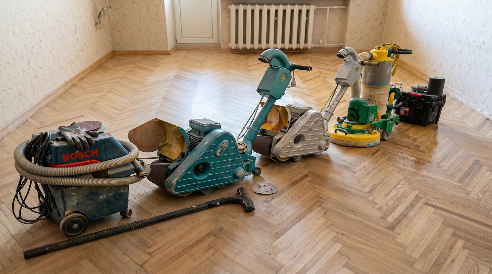 Циклевка паркета Киев