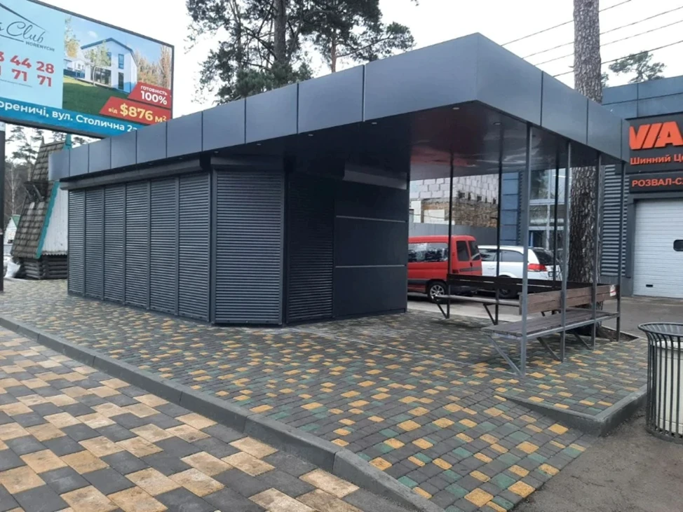 Сучасна зупинка громадського транспорту та інфраструктурний МАФ від ModulGroup